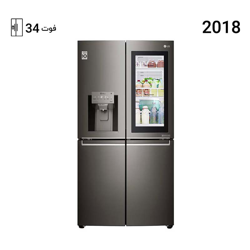 یخچال فریزر ساید ال جی مدل X39