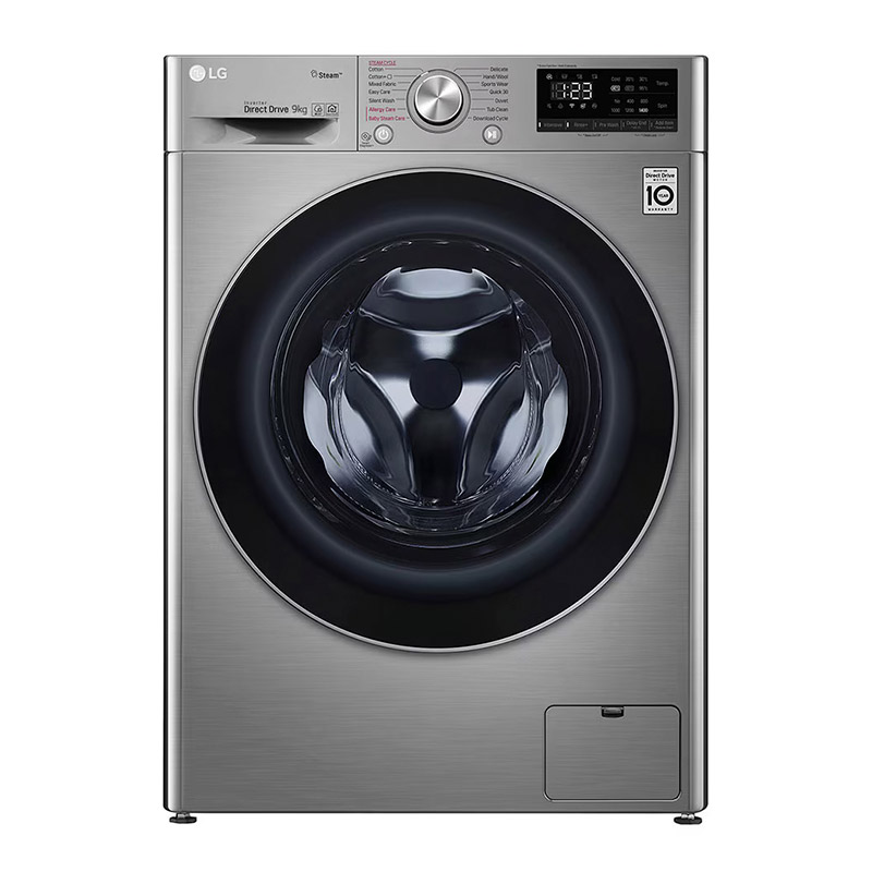 ماشین لباسشویی 9 کیلو سیلور ال جی مدل R5