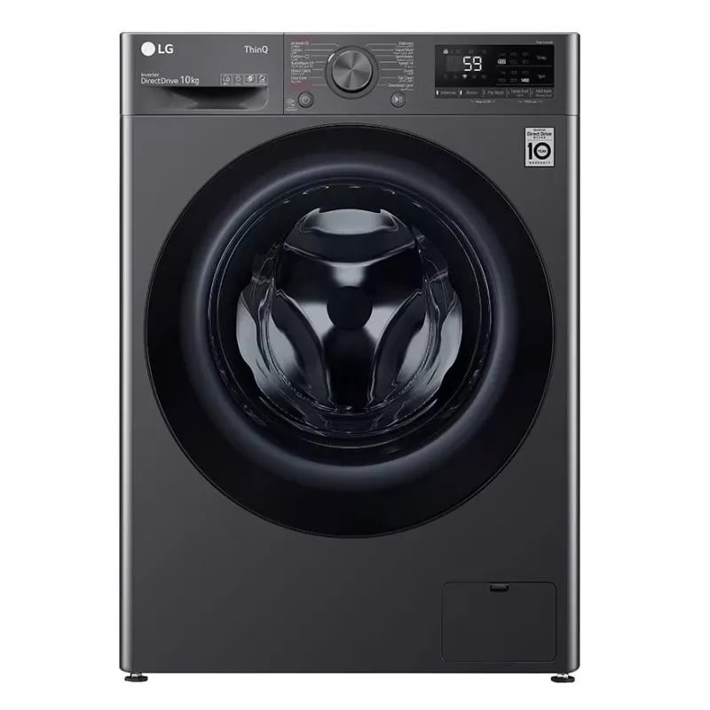 ماشین لباسشویی 10 کیلو دودی ال جی مدل Y3